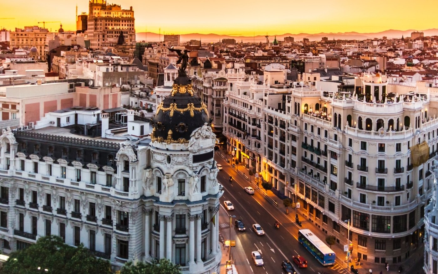 Madrid al amanecer